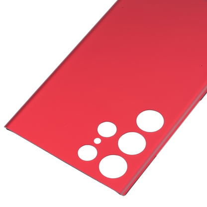 For Samsung Galaxy S22 Ultra Battery Back Cover , For Samsung Galaxy S22 Ultra, For Samsung Galaxy S22 Ultra(Dark Red)