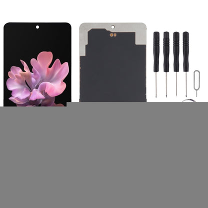 Original LCD Screen for Samsung Galaxy Z Flip 5G SM-F707 Digitizer Full Assembly, For Samsung Galaxy Z Flip 5G SM-F707