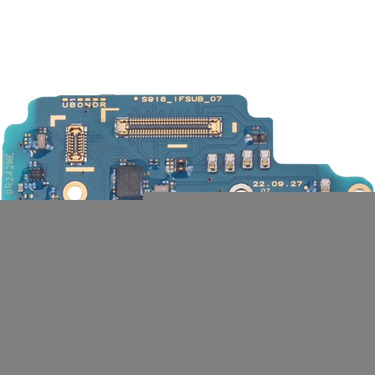 For Samsung Galaxy S23 Ultra 5G SM-S918U US Edition Original Charging Port Board, For Samsung Galaxy S23 Ultra 5G