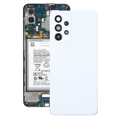 For Samsung Galaxy A33 5G SM-A336B Original Battery Back Cover with Camera Lens Frame, For Samsung Galaxy A33 5G(Original)
