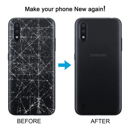 For Samsung Galaxy A01 SM-A015F Battery Back Cover with Camera Lens Cover, For Samsung Galaxy A01, For Samsung Galaxy A01 (with Camera Lens Frame)