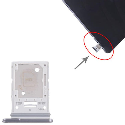 For Samsung Galaxy Tab S10 FE+ SM-X626 Original SIM Card Tray + Micro SD Card Tray