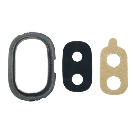 For Galaxy J4, J400F/DS, J400G/DS 10pcs Back Camera Bezel with Lens Cover & Adhesive, For Galaxy J4, Galaxy J4