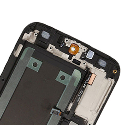 Original LCD Screen and Digitizer Full Assembly with Frame For Samsung Galaxy S6 Edge SM-G925F, For Samsung Galaxy S6 Edge