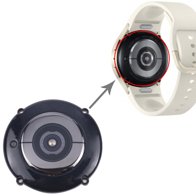 Original Back Cover With Heart Rate Sensor + Wireless Charging Module For Samsung Galaxy Watch 6 40mm SM-R930/R935, For Samsung Galaxy Watch 6 40mm