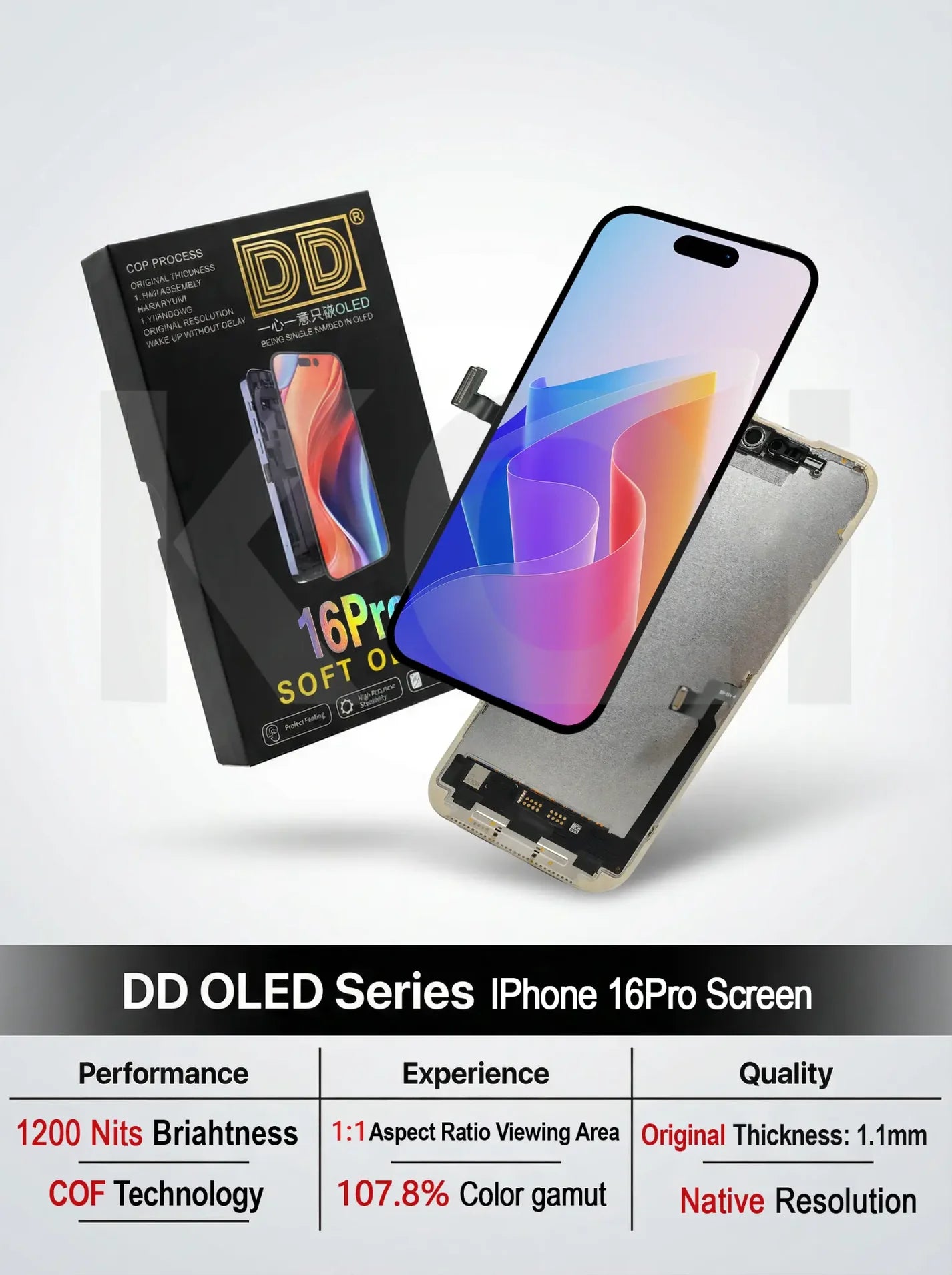 iPhone 16 Pro DD OLED LCD Assembly