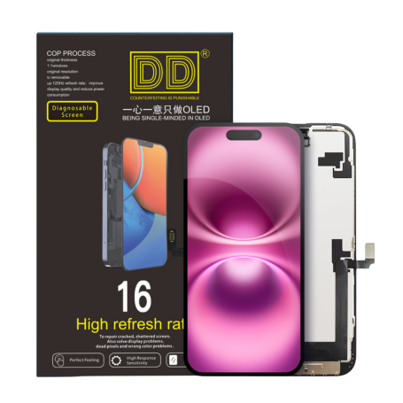 iPhone 16  DD Soft OLED Screen Display